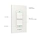 Koogeek Smart WiFi Light Switch Two Gang for Apple HomeKit with Siri Remote Light Control Switch on 2.4Ghz Network Single Pole
