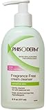 pHisoderm Fragrance Free Cream Cleanser For Sensitive Skin 6 oz