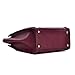 Dasein New Designer Purse Vegan Leather Smile Top Handle Satchel Handbag Tote Micro Luggage w/ Crossbody Strap