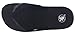 Caribbean Cartel Men's Comfort Strap Poolside Casual Beach Flip Flop Sandals, Black, 12