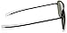 Randolph Aviator AF82611 Square Sunglasses, Matte Black, 58 mm