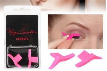 Winged Eyeliner Stamp Classic, Easy to Use, Wing Stamp, 2 Wing Stamps in 1 Stamp, Authentic