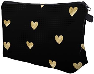 Cosmetic Bag for Women,Loomiloo Adorable Roomy Makeup Bags Travel Waterproof Toiletry Bag Accessories Organizer Liama Gifts (Hearts 51356) 8 Cosmetic Bag for Women,Loomiloo Adorable Roomy Makeup Bags Travel Waterproof Toiletry Bag Accessories Organizer Liama Gifts (Hearts 51356)