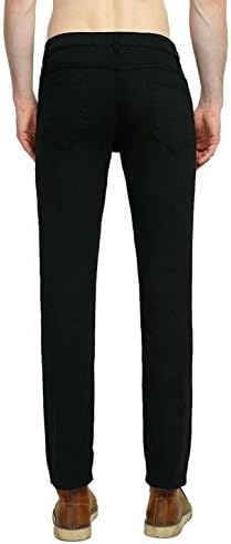 Hochock Men's Skinny Stretch Elastic Jeans Slim Fit Comfy Fashionable Pants