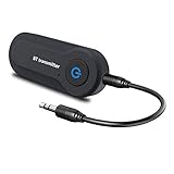 BT Transmitter Wireless Bluetooth Transmitter V4.2 USB Bluetooth Adapter Connected to 3.5mm Audio Receiver Devices Low Latency Paired for PC TV Headphones Car Home Stereo Music