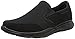 Skechers Men's Equalizer Persistent Slip-On Sneaker, Black/Black, 9 W US