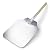 TrueCraftware Reinforced Aluminium Pizza Peel with Wooden Handle 12" x 14" Inches