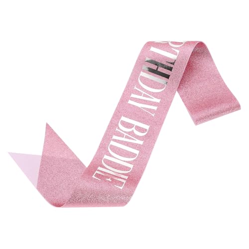 Pink, Silver Foil Lettering