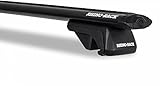 Rhino Rack SUV With Factory Roof Rails Vortex SX Black 2 Bar Roof Rack JA9141