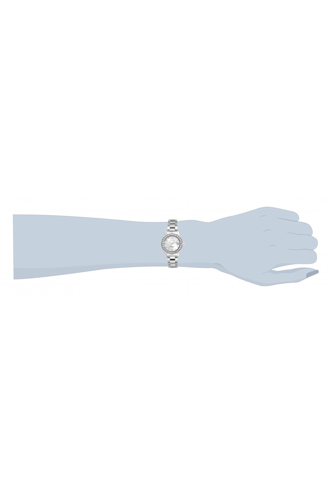 Invicta Women's 21396 Pro Diver Analog Display Quartz Silver Watch