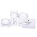 BORN PRETTY 3Pcs Clear Jelly Transparent Stamper Head 4.2cm 2.8cm and 3 Scraper Set DIY Polish Print Template Manicuring Accessories