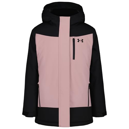 Under Armour Girls' Insulated Treetop Jacket, Tourmaline Pink, Large at Amazon