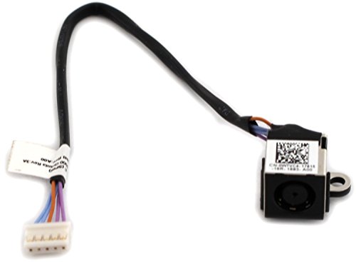 New AC DC Power Jack Plug Socket Cable Harness for Dell Inspiron 17R N7110 Part Number:0WTVC4, DD0R03PB000