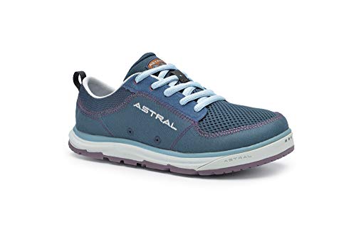 Astral Women's Brewess 2.0 Everyday Minimalist Outdoor Sneakers, Grippy and Quick Drying, Made for Water Sports, Travel, and Rock Scrambling, Deep Water Navy, 8.5 M US