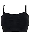 Barely There Double Strap Bandini Bra #4549 (Medium, Black)