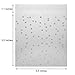 Self Adhesive Treat Bag Cookie Bags Party Favor Bag White Polka Dot Chocolate Candy Gift Bags (5.5 x 5.5 Inches, 300 Pieces)
