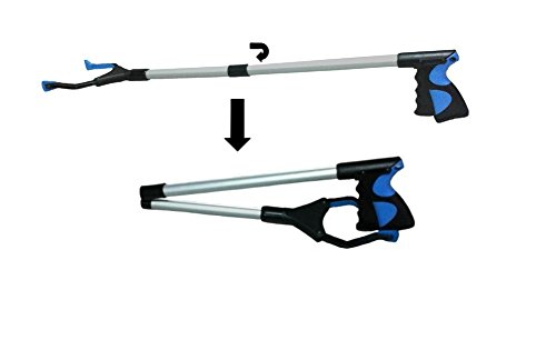 TBBSC Grabber Tool, Foldable Reacher Grabber Pick Up Tool - Grabber Suction 32" Long Heavy Duty Mobility Aid - Thumbnail 4