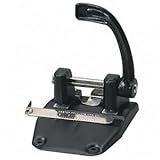 40-Sheet Heavy-Duty High-Capacity Two-Hole Adjustable Punch, 9/32
