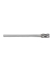 yufutol Juego de rebabas de carburo para 5 piezas de aluminio Aluma corte 4.4" de largo alcance extendida Juego de Rotary Burr archivos de carburo vástago de 1 4 inch Die Grinder Taladro, Metal, pulido de trinchar, grabado, taladrar