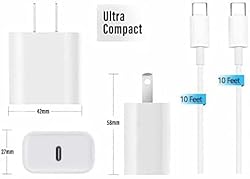 USB C iPad Fast Charger for iPad 10th,iPad Pro