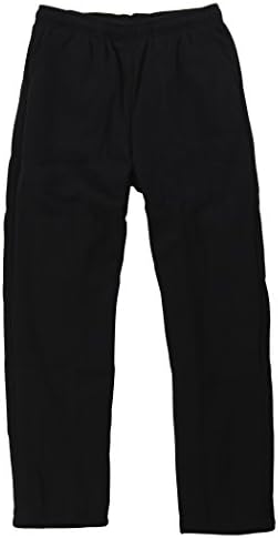 Boys Active Sweat Pants (Black, Medium(5))