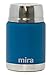 MIRA Thermo for Hot Food & Soup - 15 oz Insulated Food Jar with Foldable Spoon - Leak Proof Stainless Steel Thermal Storage Lunch Container, Canteen, Double Walled, Hawaiian Blue