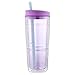 Bubba Envy Double Wall Insulated Straw Tumbler, 24 oz, Purple/Blue