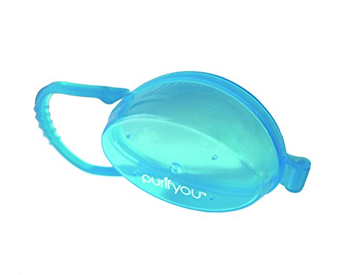 Pacifier Case: purifyou PurePouch BPA-Free Nipple Shield Case & Pacifier Holder, Set of 3, With Free Mesh Sack