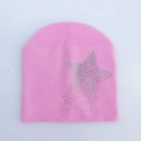 Diamante de princesa de otoño para niños Sombrero de niña Sombrero de niño Gorro de algodón