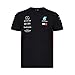 Mercedes AMG Petronas Motorsport 2019 F1 Mens Driver T-Shirt L Black