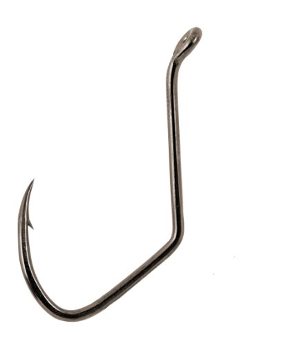 Matzuo Sickle Octopus Hook (Pack of 25), Black Chrome, 4