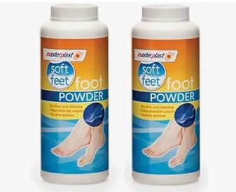 2x Foot Powder, Soothes and Refreshes, Absorbs Moisture Helps Eliminate Odours Smell 170g each