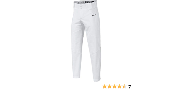 nike youth white baseball pants