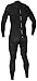 Lemorecn Mens Wetsuits Jumpsuit Neoprene 3/2mm Full Body Diving Suit (3031black-L)