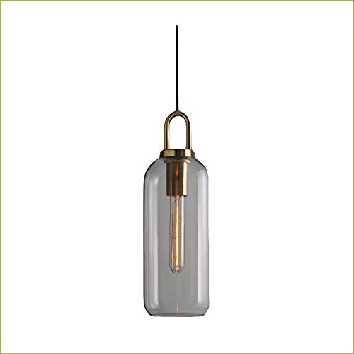 Glass Bottle Lamp 120 mm x Φ400 mm Long Length Cable 1 Meter, E27