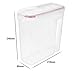 VERONES Cereal Container, Airtight Storage Containers Perfect for Flour Container Dry Food Storage Containers 4 piece (10 Chalkboard Labels & 2 Measuring Cups Included).