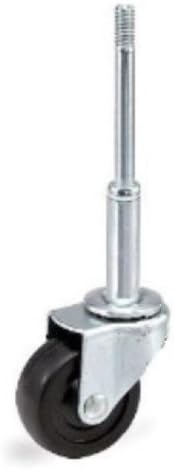One Swivel Bassick Rolling Ladder Stem Caster with 2" Wheel for Ladder of Gate