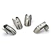 Adjustable Hand Guard Finger Protector Stainless Steel Knife Slicing Chop-Safe Kitchen Tool, Finger Guard Avoid Hurting When Slicing, Chopping and Dicing (4PCS(3pcs standard+1pcs thumb))