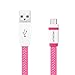 LETSCOM 2.0 Micro-USB to USB Cable - 3.3 Feet (1.0 Meters) - Pink