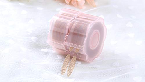 3 Rolls 900 Pairs Skin Color Lace Mesh Invisible Eyelid Stickers with Three Shapes Self-adhesive Natural Non-trace Eyelid Tapes Waterproof Sweat-proof Eyelid Paste Beauty Big Eye Decoration - Thumbnail 7