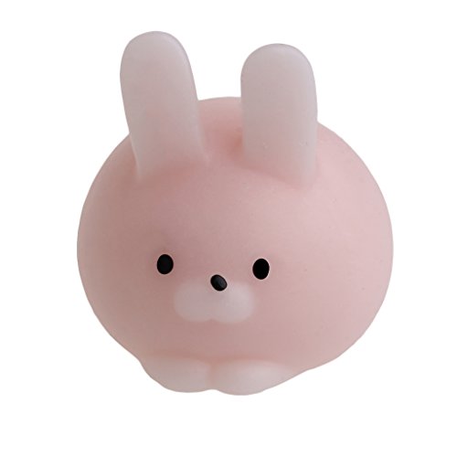 Jesse Cute Mini Squishy Squeeze Collection Stress Reliever Gift Decor Healing Toy Pink Rabbit Shape