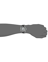 Invicta "JT cuarzo acero inoxidable y poliuretano Reloj de Buceo, color: gris (Modelo: 24167)