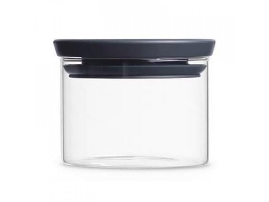 Brabantia 298301 Stackable Glass Jar, 0.3 L