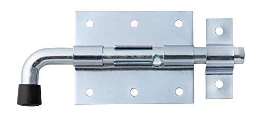 Bolt Lock with Round Handle and Fixed Tab 80 x 58 mm