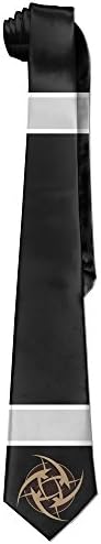 MEIDINGT Ninjas In Pyjamas Logo Necktie Skinny Ties / New Novelty Necktie