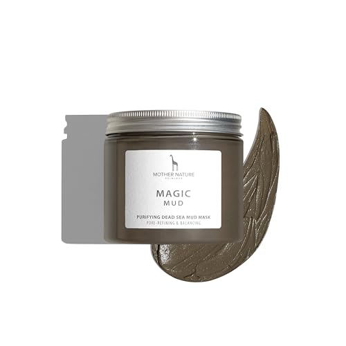 Totes Meer Maske 250g - Vegane Naturkosmetik gegen Pickel & Unreine Haut - Anti Akne Dead Sea Mud Mask - Beauty Gesichtsmaske für Männer und Frauen -