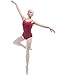 Dance Favourite Double Strap Camisole Ballet Leotards for Women,Cotton and Spandexred Leotard Girls AM01B01R