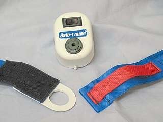 Safe-T-Mate Hook and Loop Alarmed Seat Belt 46" - 58"