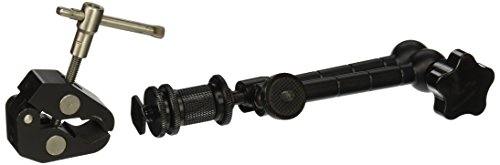 CowboyStudio 11-Inch Articulating Magic Friction Arm and Small Super Clamp Crab Pliers For Dslr Rig LCD Monitor LED Panels