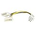 StarTech.com 6in LP4 to 6 Pin PCI Express Video Card Power Cable Adapter - Power adapter - 4 pin internal power (M) to 6 pin PCIe power (M) - 6 in - LP4PCIEXADAP
